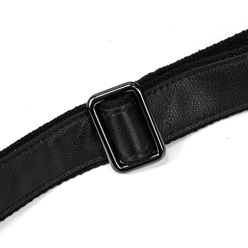 Black Leather Holdall | Zion