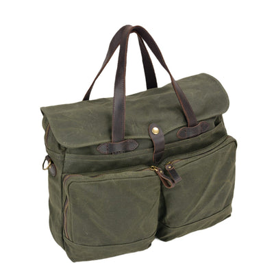Canvas Shoulder Tote Bag | Evander