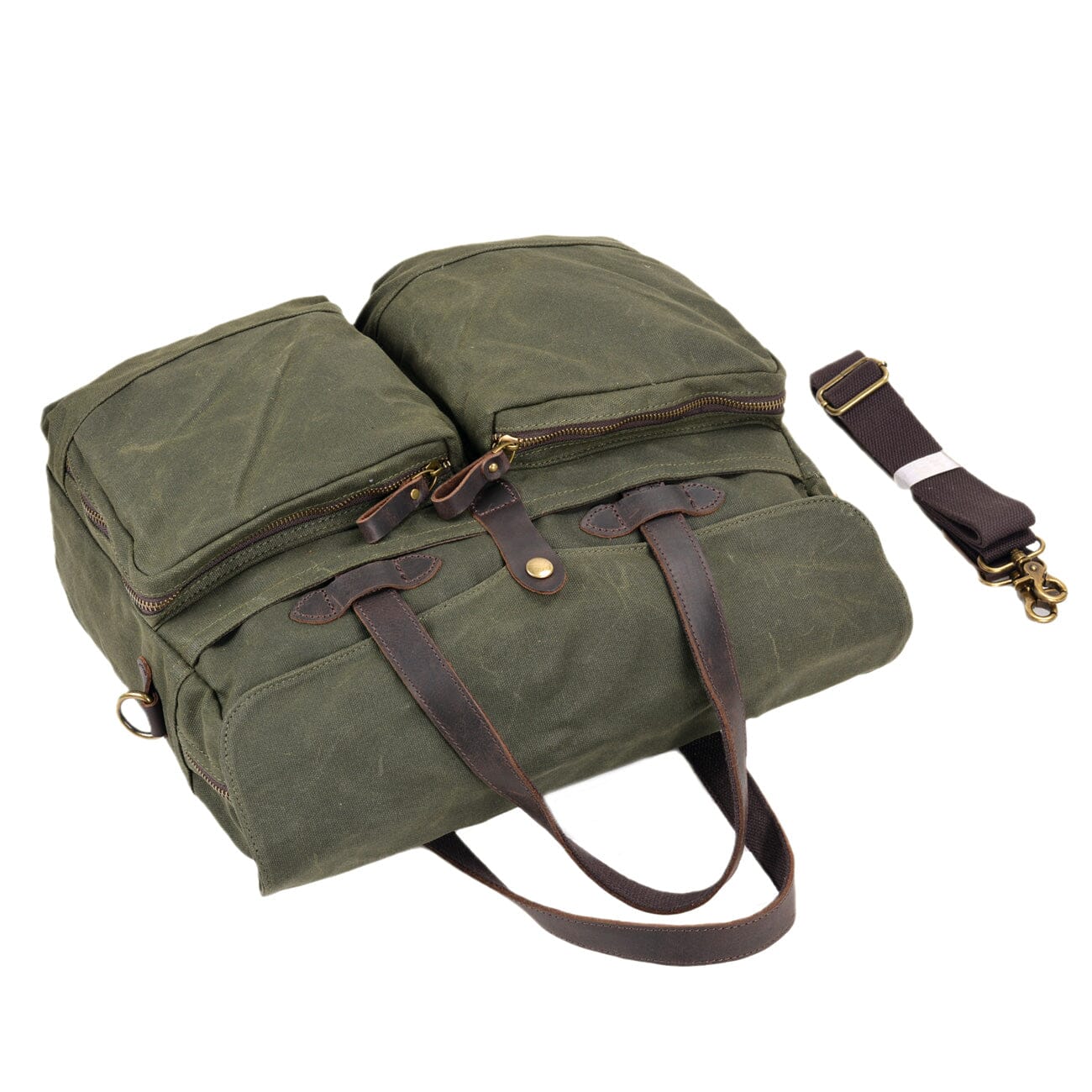 Canvas Shoulder Tote Bag | Evander
