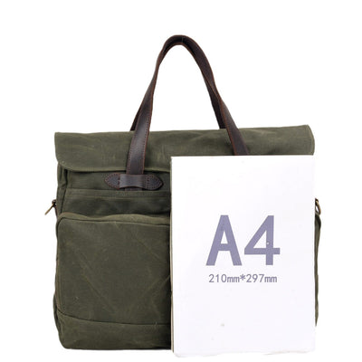 Canvas Shoulder Tote Bag | Evander