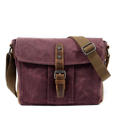 Small Canvas Messenger Bag | Theron