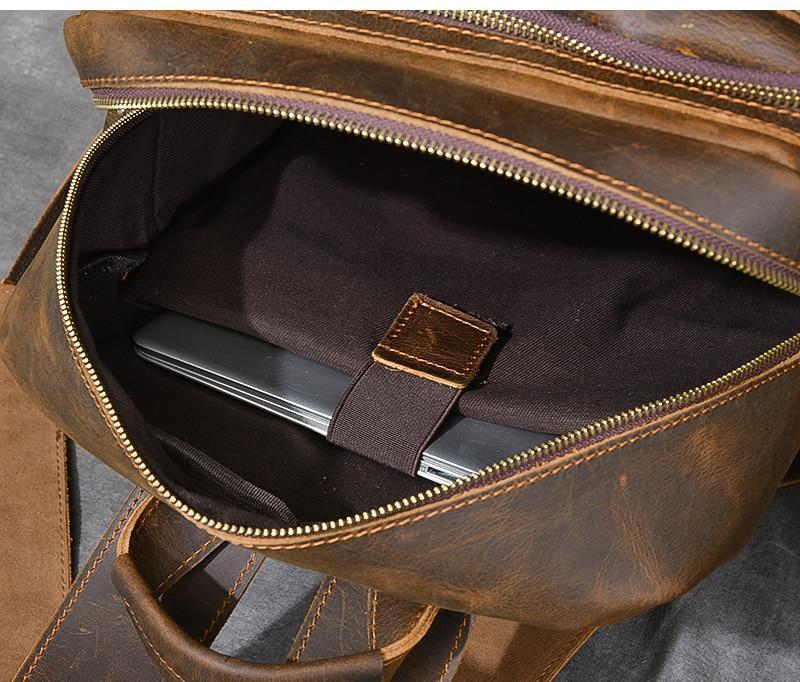 Brown Leather Backpack | Journey