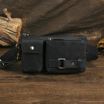 Vintage Leather Backpack for Men | Aurelian