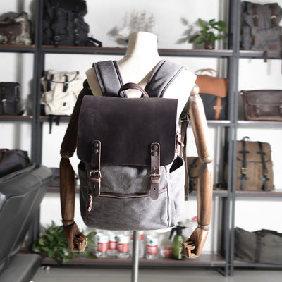 Cotton Canvas Backpack | Yale