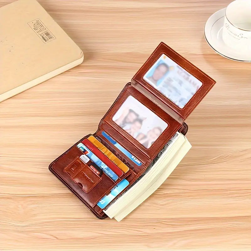 Men's RFID Blocking Slim Bifold Wallet | Mars