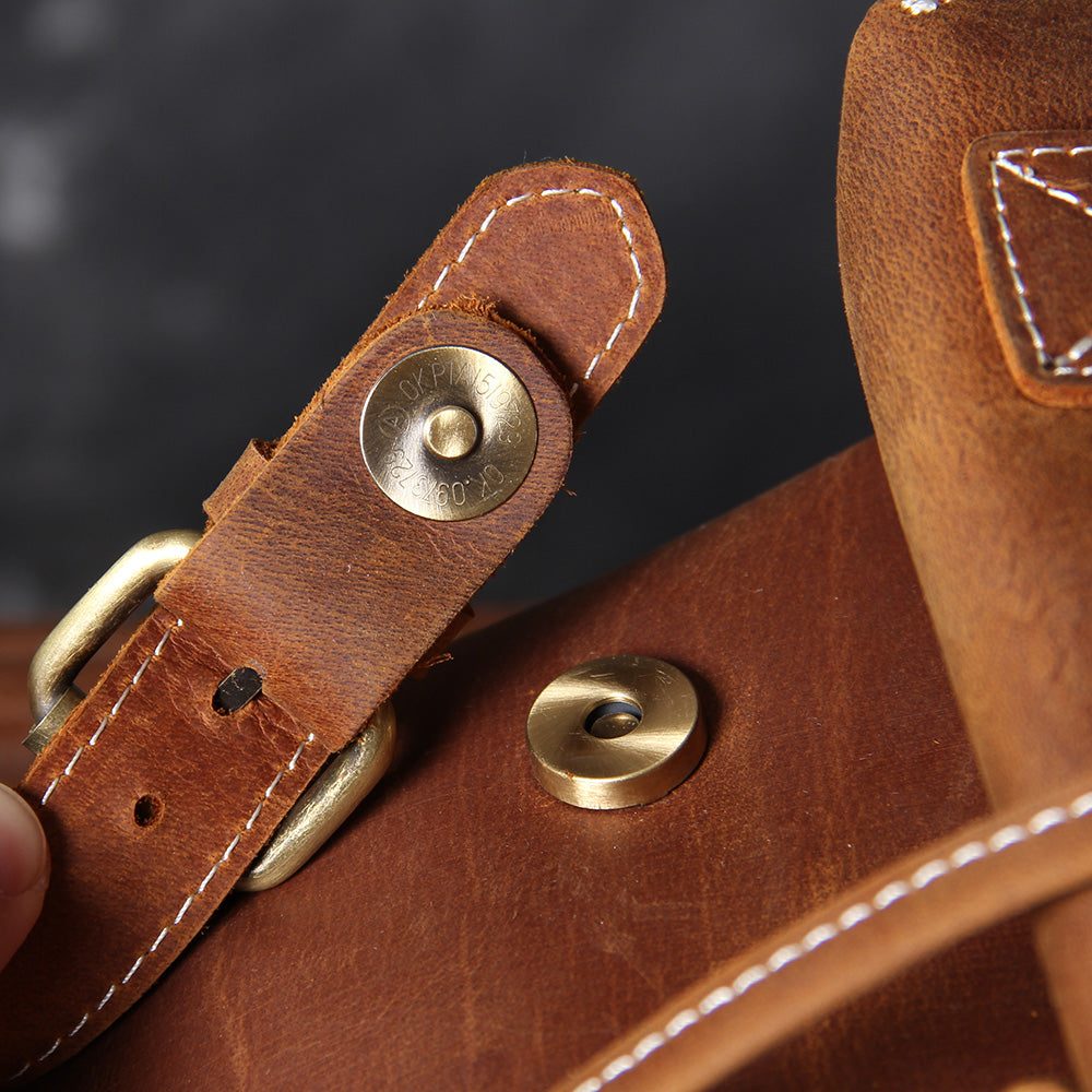 Leather Knapsack | Weston