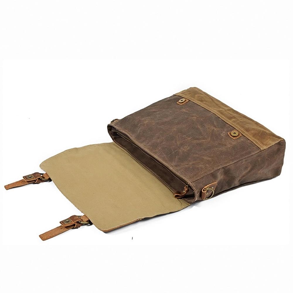 Waxed Canvas Messenger Bag | Phoenix