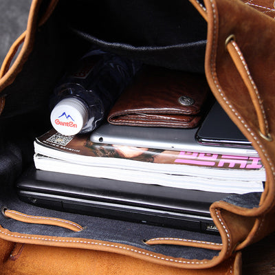 Leather Knapsack | Weston