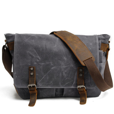 Retro Brown Messenger Bag | Cillian
