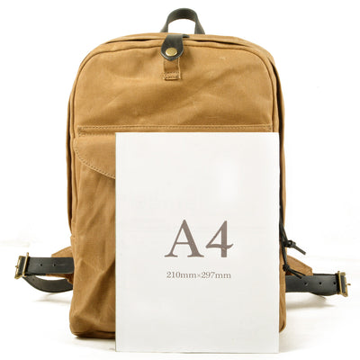 Canvas Back Pack | Trace